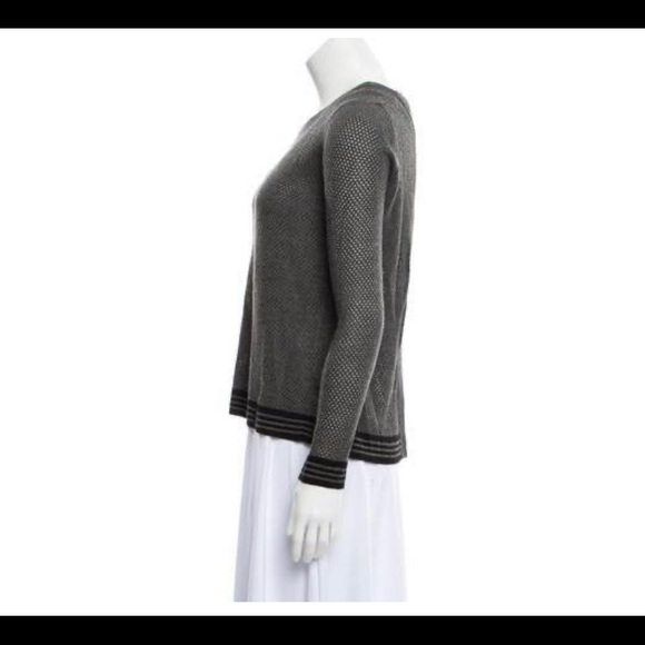 Rag and Bone gray open back sweater - Picture 2 of 3